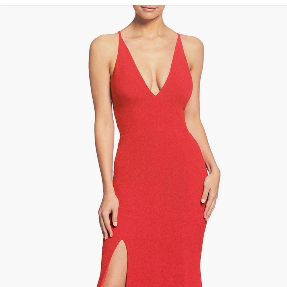 Beautiful Dress The Population Iris-Red